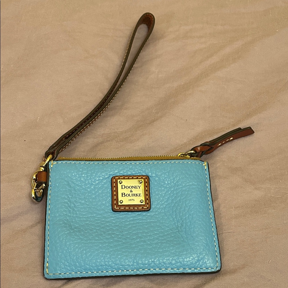 Dooney & Bourke Sky Blue Wristlet
